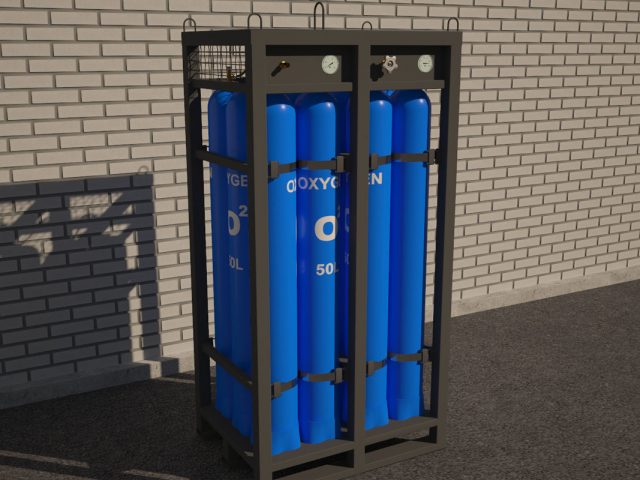 Oksijen Tüpleri-Oxygen Cylinder